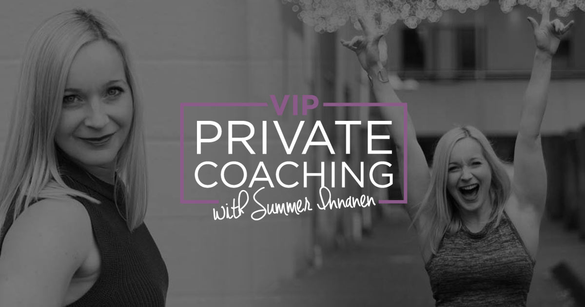 VIP Private Coaching with Summer Innanen Logo