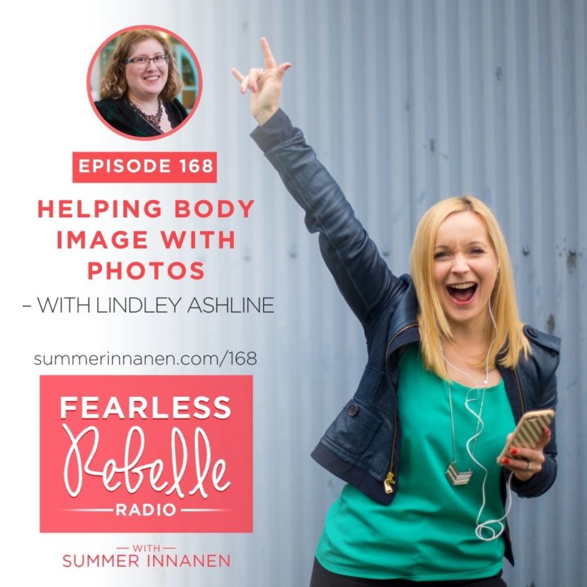 Podcast Interview on Helping Body Image With Photos with Lindley Ashline