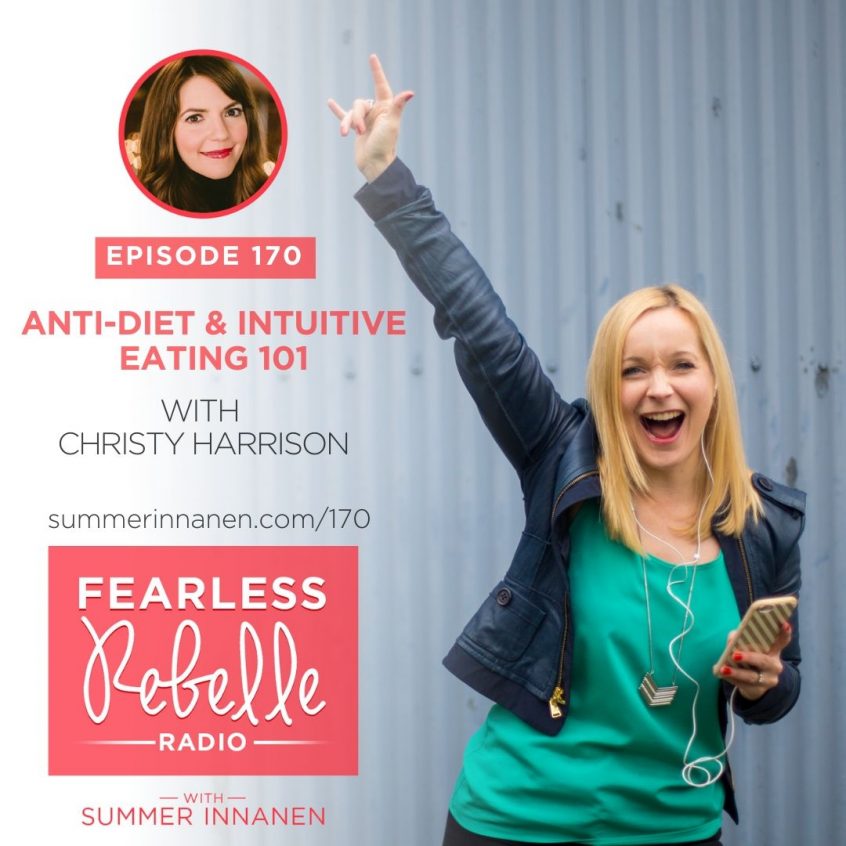 Podcast Interview on Anti-Diet & Intuitive Eating 101 with Christy Harrison