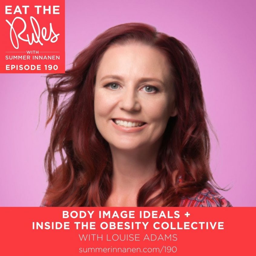 Podcast Interview on Body Image Ideals & the Obesity Collective with Louise Adams