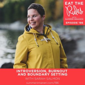 Podcast Interview on Introversion, Burnout and Boundary Setting with Sarah Salmon