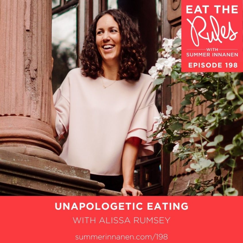 Podcast Interview on Unapologetic Eating with Alissa Rumsey