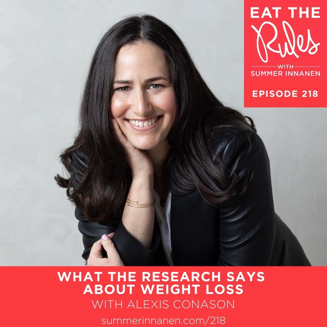 What the Research Says About Weight Loss with Alexis Conason