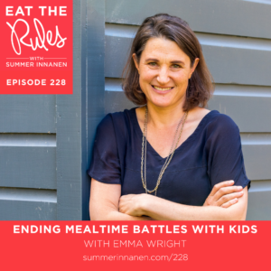 Podcast interview on mealtime battles with kids