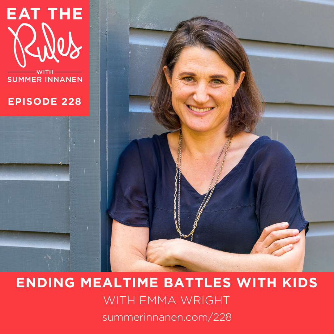 Podcast interview on ending mealtime battles with kids