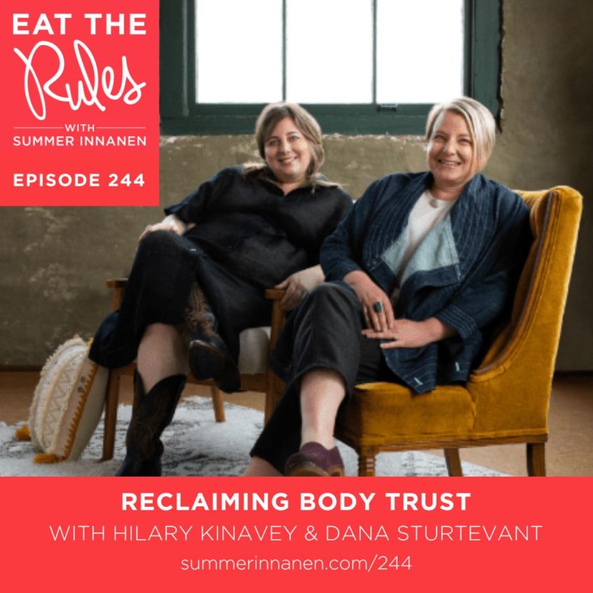 Podcast Interview on Reclaiming Body Trust with Hilary Kinavey & Dana Sturtevant