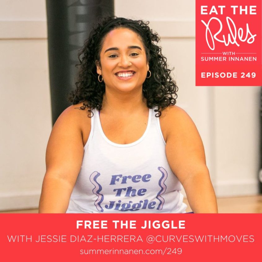 Podcast Interview on Free The Jiggle with Jessie Diaz-Herrera @curveswithmoves