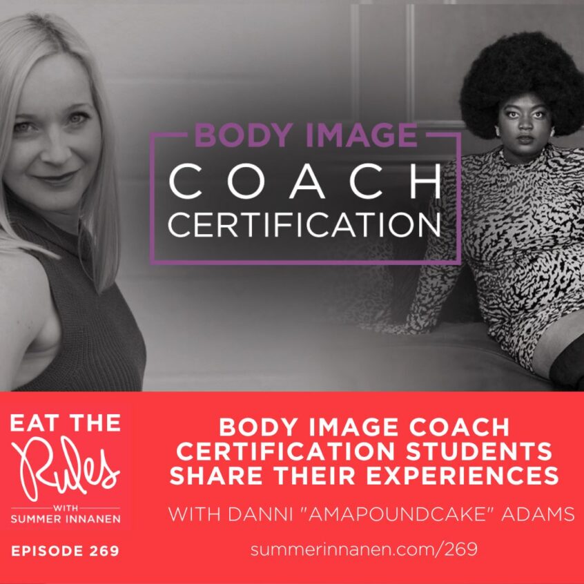 Podcast Interview on Body Image Coach Certification students share their experiences