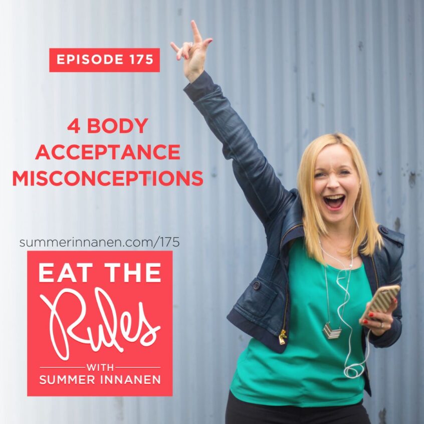 Podcast on 4 Body Acceptance Misconceptions