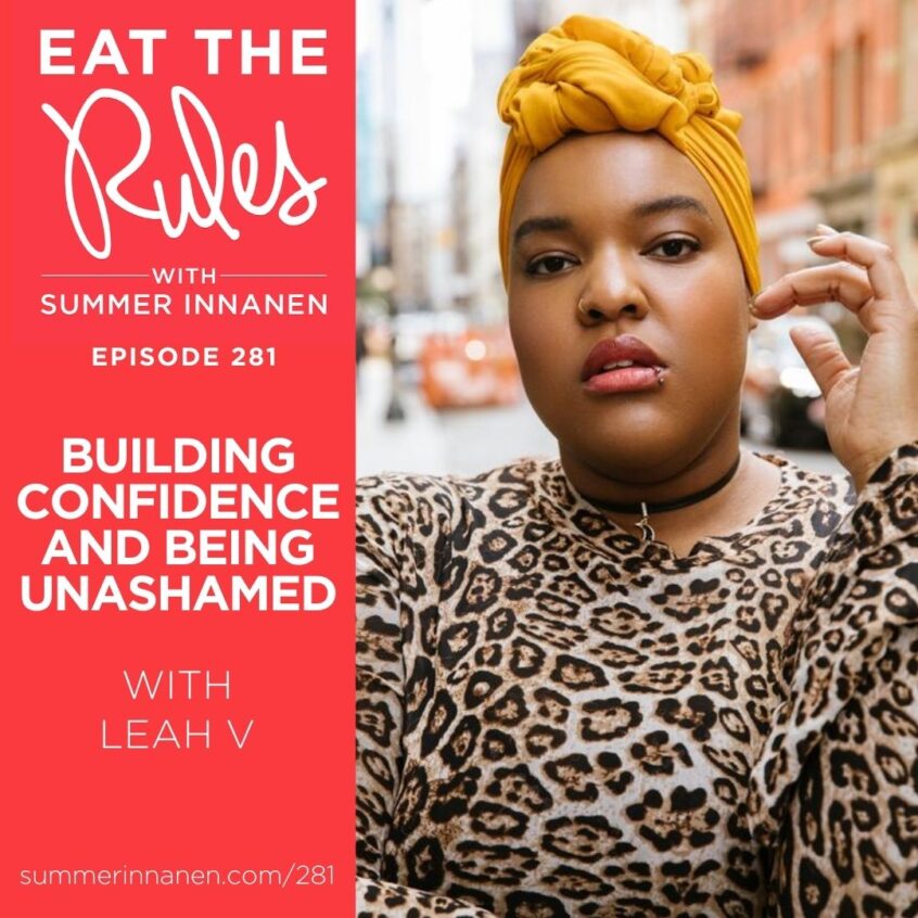 Podcast interview on Building Confidence and Being Unashamed with Leah V