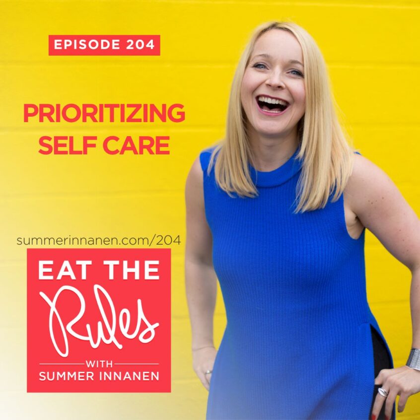 Podcast on Prioritizing Self Care