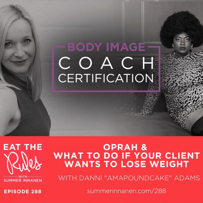Podcast Interview on Oprah & What to Do if Your Client Wants to Lose Weight