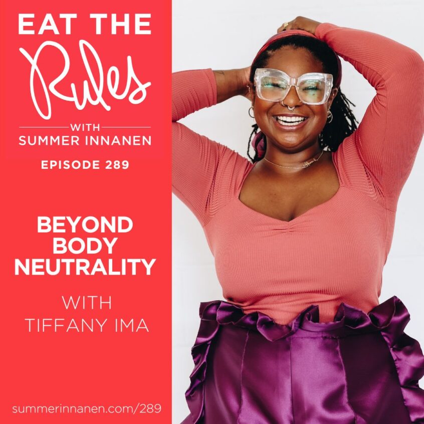 Podcast interview on Beyond Body Neutrality with Tiffany Ima