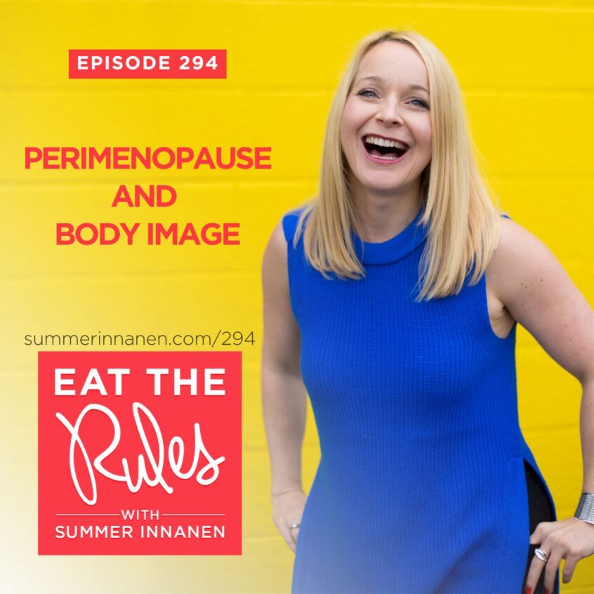 Podcast on Perimenopause and Body Image