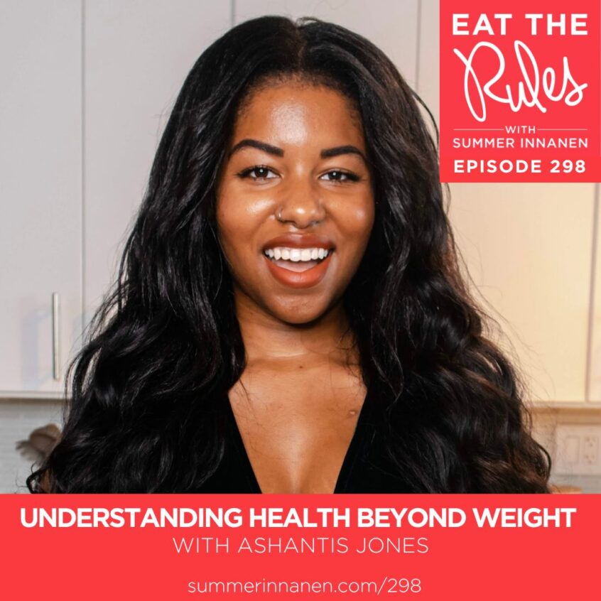 Podcast Interview on Understanding Health Beyond Weight with Ashantis Jones