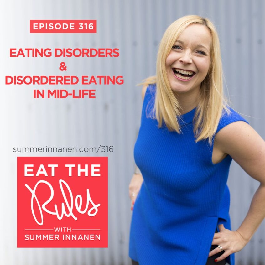 Podcast on Eating disorders & disordered eating in mid-life